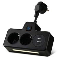 Offre Spéciale prises standard de l'ue prise multiprise prise d'éclairage multifonction avec port USB chargeur prises murales parasurtenseur