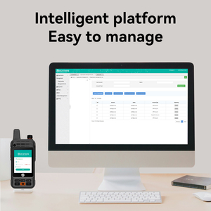 하이 퀄리티 4G 네트워크 라디오 안드로이드 8.1 WiFi 2.8 인치 디스플레이 화면 휴대 전화 양방향 라디오 GPS 워키토키 지원 PTT - Product Image 4