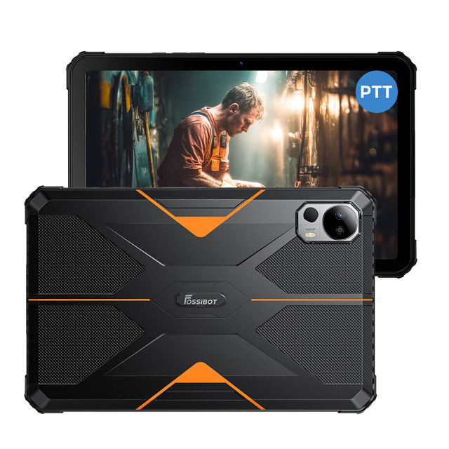Fossibot DT1 4G Global Band 11000mAh Battery  Long Battery Life  8GB RAM 256GB Storage  Durable Smartphone  Shockproof Phone