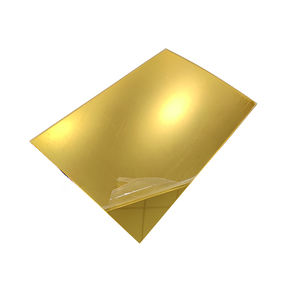 1220x2440mm 4x8ft miroir doré feuille acrylique écologique Service de traitement de coupe personnalisé <span class=keywords><strong>Plaque</strong></span> verte acrylique - Product Image 6