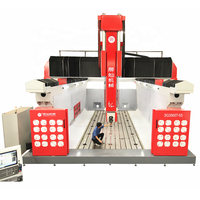 Machine CNC 5 axes pour le façonnage, le fraisage et la gravure de moules en GRP, GRC, FRP, GRG pour façades et bardages, coffrage architectural.