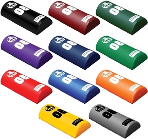 Équipement d'entraînement de rugby poteau de football plat de touché football étape sur le mannequin - Product Image 1