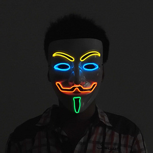 หน้ากากคอสเพลย์เรืองแสง LED สำหรับเทศกาลฮาโลวีนเทศกาล - Product Image 1