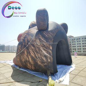 Túnel deportivo inflable El Túnel de cabeza de oso inflable de nuevo diseño se utiliza para la entrada del zoológico - Product Image 5