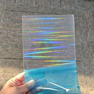 Feuille acrylique arc-en-ciel prismatique réfléchissante PMMA écologique imperméable découpée au laser pour installations artistiques lumineuses et sculptures modernes - Product Image 5