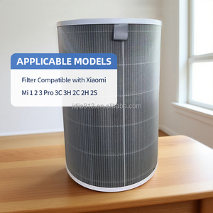 Reemplazo de filtro HEPA completamente compatible para purificador de aire <span class=keywords><strong>Xiaomi</strong></span> <span class=keywords><strong>Mi</strong></span> 1 2 3 <span class=keywords><strong>Pro</strong></span> 3C <span class=keywords><strong>3H</strong></span> 2C 2H 2S para uso doméstico - Product Image 3