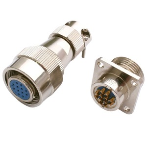 Connecteur d'aviation étanche CSP FQN18 en laiton, 12 broches, connexion rapide pour équipement électronique - Product Image 2