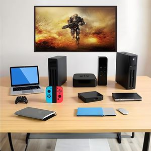 Conmutador <span class=keywords><strong>HDMI</strong></span> SYONG 4K 8 en 1, Conmutador <span class=keywords><strong>HDMI</strong></span> de 8 Puertos con Control Remoto IR, 4K30Hz, <span class=keywords><strong>HDMI</strong></span> 1.4, 3D, HDCP 2.2, Ultra HD para HDTV, Pantalla LED - Product Image 6
