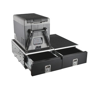 Cajonera Deslizante de Almacenamiento para <span class=keywords><strong>Maletero</strong></span> de <span class=keywords><strong>Coche</strong></span> Offroad 4x4 para Land Cruiser 80 100 150 200 300/Nissan Patrol Y61 Y62 GU/GQ TM1000 - Product Image 1