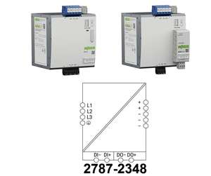 อินเทอร์เฟซอุปกรณ์อิเล็กทรอนิกส์สำหรับ wagos 2787-2348 24 VDC เอาท์พุทแรงดันไฟฟ้าเอาท์พุท40A กระแส topboost + PowerBoost - Product Image 4