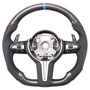 Volante Deportivo Personalizado para <span class=keywords><strong>BMW</strong></span> Serie E60, F30, F10, E90, G20, G30, E46, F32, G80, 320i, G60, F15, F20, E92, 330i, <span class=keywords><strong>328i</strong></span>, F36 - Product Image 2