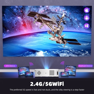 IHomemix 200 Inch Màn Hình 4K Video Giải Mã T269 Thông Minh Máy Chiếu Dual Band Wifi Android 9.0 Hifi Loa Chiếu - Product Image 6