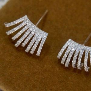 Orecchini a griffe a strati da donna, minimalisti, per uso quotidiano, accessorio per l'orecchio, gioielli alla moda per outfit - Product Image 2