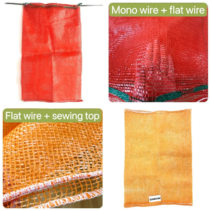 Bán Buôn 25 Kg 50Kg PP/PE Ống Leno Net Bag Củi Lưới Sản Xuất Túi Cho Khoai Tây Hành Tây - Product Image 4