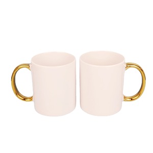 Taza y Cuchara de Porcelana para Regalo Publicitario de Fiesta, Venta al por Mayor, Juego de Tazas de Cerámica Revestidas con Efecto de Cambio de Color - Product Image 1