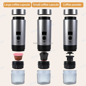 <b>Portable</b> <b>Coffee</b> <b>Maker</b> with Digital Display 3-in-1 Commercial Espresso Machine for Car & Home Camping Ygt-821 Digital Display - Product Image 2