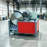 Scie à bois à haut rendement, machine automatique de découpe transversale du bois rond pour la production de bois de chauffage agricole