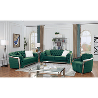 Ensemble de canapés modulaires modernes de luxe populaires, ensemble de canapés de qualité supérieure avec design capitonné, ensemble de canapés en tissu, meubles de salon
