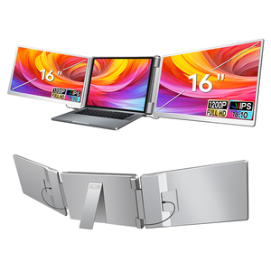 Moniteur triple portable Full HD 16 pouces à prix abordable pour ordinateur portable - Product Image 1