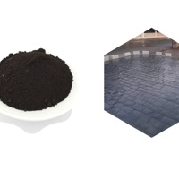 Fabricants en gros oxyde de fer pigment oxyde de fer rouge oxyde de fer peinture noire colle plastique avec poudre de pigment