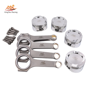 Kit de Bielas y Pistones Forjados Personalizados B16B VTEC de 81 mm de Diámetro para Honda <span class=keywords><strong>Civic</strong></span> <span class=keywords><strong>Type</strong></span> <span class=keywords><strong>R</strong></span> <span class=keywords><strong>EK9</strong></span> 1.6L, Mejora del Rendimiento del Motor - Product Image 1