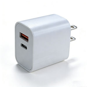 Cargador de Pared de Carga Rápida de 20 W Directo de Fábrica, Adaptador de Doble Puerto USB Tipo C PD 3.0, Certificado para Tabletas <span class=keywords><strong>Huawei</strong></span>, Auriculares y Dispositivos Electrónicos - Product Image 1