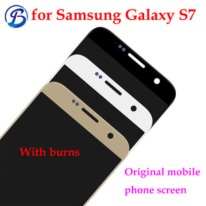 Bán buôn thay thế màn hình cảm ứng cho <span class=keywords><strong>Samsung</strong></span> Galaxy s7.s7 cạnh điện thoại di động khung hiển thị với bỏng gốc siêu AMOLED - Product Image 3