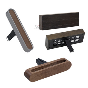 With Premium Magnetic Gift Box Printing Logo <strong>Refillable</strong> Wooden <strong>Car</strong> Vent Clip Perfume <strong>Car</strong> Air Freshener Luxury - Product Image 5