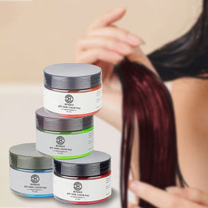 Nouvelle arrivée Logo personnalisé 10 couleurs pneu <span class=keywords><strong>Gel</strong></span> coiffant pour femmes <span class=keywords><strong>coiffure</strong></span> pour hommes contrôle des bords cheveux pommade cire - Product Image 1