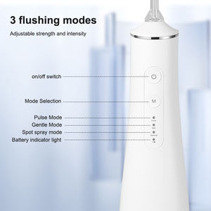 <span class=keywords><strong>Hydropulseur</strong></span> dentaire <span class=keywords><strong>sans</strong></span> <span class=keywords><strong>fil</strong></span> électrique portatif avec pour et jet de dent pour l'utilisation de ménage et d'hôtel de voyage blanchissant des dents - Product Image 3