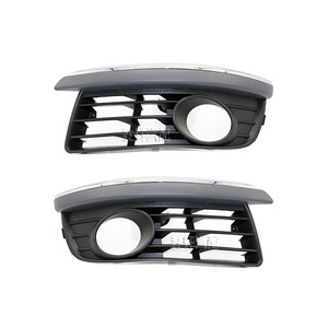 Marco de Luz Antiniebla para Volkswagen Jetta V 06-10, Cubierta de Rejilla Inferior del Parachoques Delantero, Izquierda y Derecha, Plástico ABS - Product Image 1