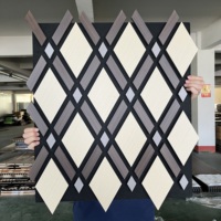Panneau acoustique décoratif pour salle de réunion, isolation phonique, forme irrégulière 3D, matériaux muraux acoustiques