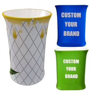 Vente directe d'usine - Table de comptoir pliable légère et polyvalente pour la publicité, les promotions et les salons professionnels - Product Image 1
