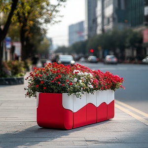 Pots à fleurs en <span class=keywords><strong>fibre</strong></span> <span class=keywords><strong>de</strong></span> <span class=keywords><strong>verre</strong></span> sur mesure, plus grands, pour l'intérieur et l'extérieur, <span class=keywords><strong>pot</strong></span> à fleurs + <span class=keywords><strong>pot</strong></span> + <span class=keywords><strong>XXL</strong></span> + pour l'extérieur, fleurs artificielles en <span class=keywords><strong>pot</strong></span> - Product Image 4