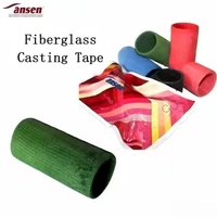 Bande de fixation en fibre de verre à séchage rapide, imperméable, respirante, multicolores, multi-tailles, pour la fixation des fractures osseuses