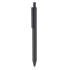 Custom Logo Eco Friendly Wheat Straw <b>Retractable</b> Ballpoint <b>Pen</b> Click Action <b>Pens</b> for Tradeshow Giveaways - Product Image 3