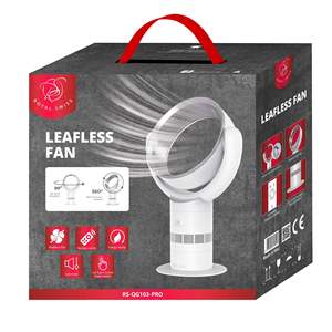 Dispositivo di raffreddamento dell'aria senza sede a 360 ° comodo ed efficiente ventilatore per uso domestico o in ufficio - Product Image 3