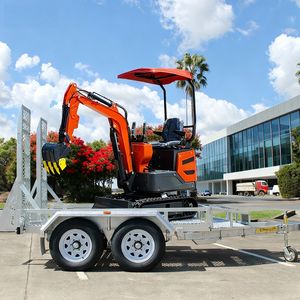 Mini-excavatrice SDLOT neuve <span class=keywords><strong>de</strong></span> 1 tonne avec moteur diesel Kubota, livraison gratuite, rotation à 360 degrés, godet standard pour usage en jardinage - Product Image 3