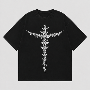 T-shirt vintage surdimensionné pour homme avec logo personnalisé, motif de voiture en flamme, T-shirt de l'album <span class=keywords><strong>Post</strong></span> Malone Austin - Product Image 1
