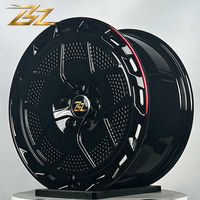 Jantes en alliage d'aluminium forgé sur mesure BZ Custom, 20 et 21 pouces, 5x112 pour Audi TT RS5 RS4 RS3 Q8 A5 SQ5 Q5