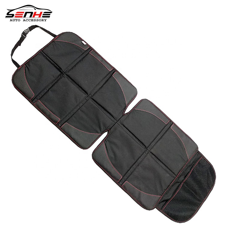 Черное роскошное автомобильное сиденье с мягкой защитой и водонепроницаемостью 600D из полиэстера оптом