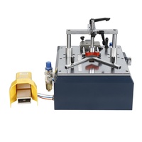 Machine de menuiserie de bureau assemblée pour le collage pneumatique de cadres d'angle, facile à utiliser, garantie 1 an