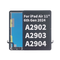 11 "pour iPad Air 6th Gen 2024 assemblage LCD pour iPad A2902 A2903 A2904 écran LCD avec écran tactile numériseur panneau pièces de réparation