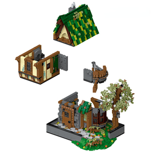 MORKMODEL City medievale modello di taverna 033033 casa modulare mattoncini per bambini giocattoli MOC regali di compleanno set di blocchi - Product Image 2