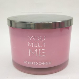 A06PZ Ecológico Uso en el hogar Recuerdo Pulido Serigrafía Logo Vidrio Perfumado <span class=keywords><strong>Cera</strong></span> <span class=keywords><strong>de</strong></span> abejas Velas Tarro con tapa <span class=keywords><strong>de</strong></span> metal - Product Image 6