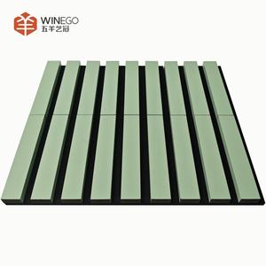 Paneles de Pared de Listones de Madera Resistentes al Fuego WINEGO, Panel Acústico Antibacteriano, Panel Acústico de Madera Absorbente de Sonido - Product Image 3