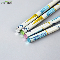 Cadeaux souvenirs de Dubaï, ensemble de crayons en bois naturel HB avec impression