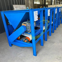 Séparateur magnétique à rouleaux simple à petite échelle pour le fer/monazite, machine de séparation magnétique à bande sèche pour l'industrie