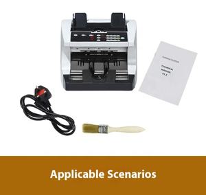 Venta al por mayor de detector de billetes vertical de alta velocidad de gama alta de dólar estadounidense Euro <span class=keywords><strong>RMB</strong></span> yenes y contadores de billetes fabricados - Product Image 6