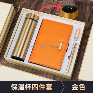 ชุดของขวัญสุดหรูสำหรับองค์กรโน้ตบุ๊คแฟลชไดรฟ์ปากกาขวดสำหรับเป็นของขวัญวันครบรอบธุรกิจโลโก้ตามสั่ง - Product Image 5